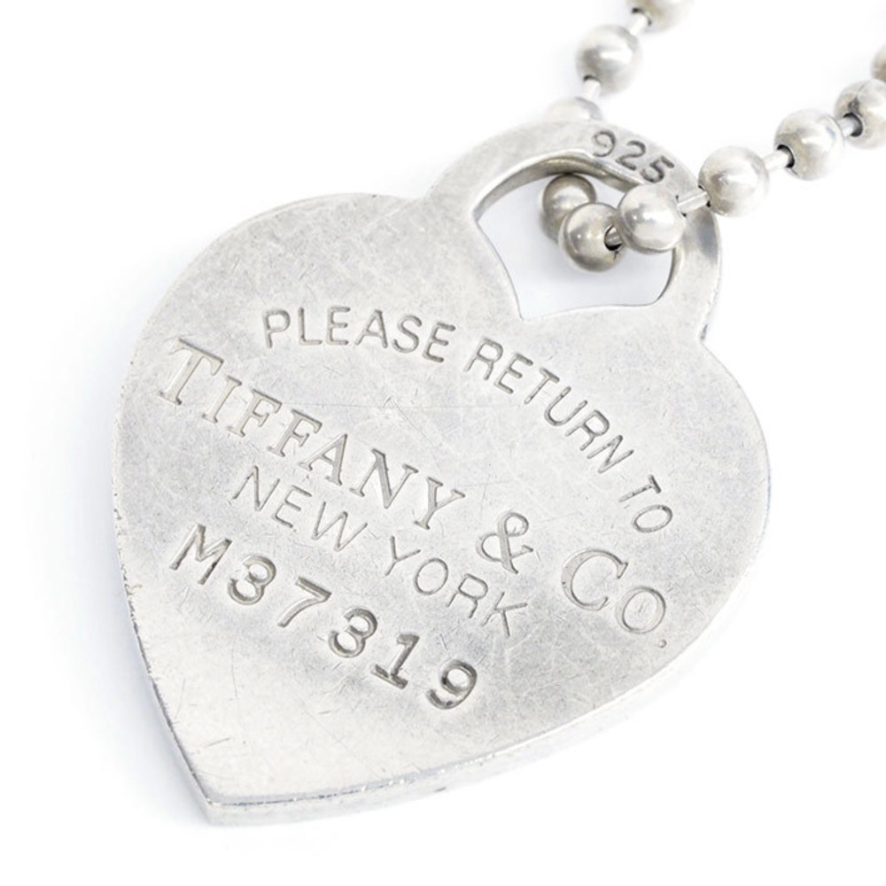 Tiffany Return To Tiffany Tiffany Heart Pendant Necklace Silver Tiffany